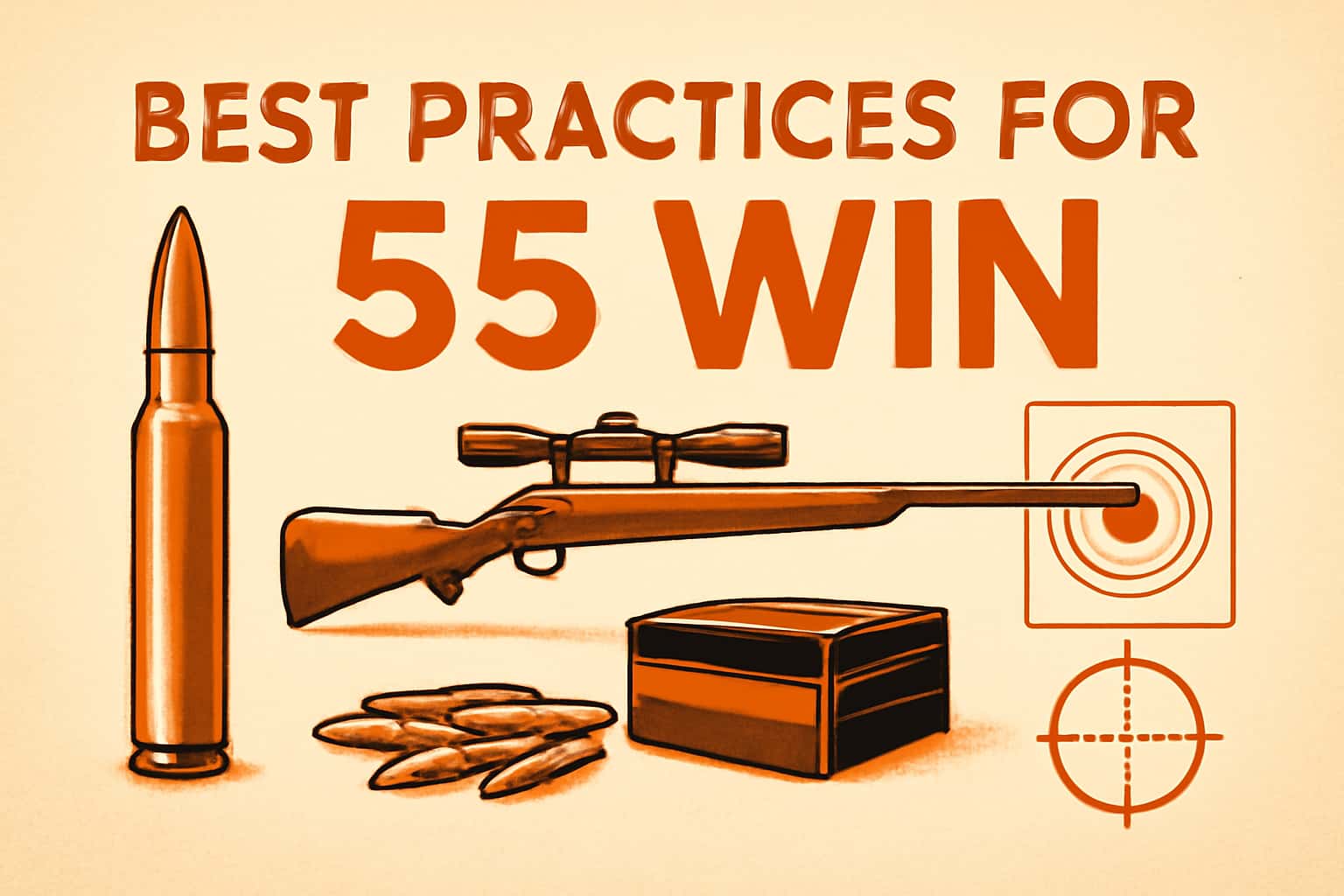 An informative graphic showcasing best practices for 55 Win.