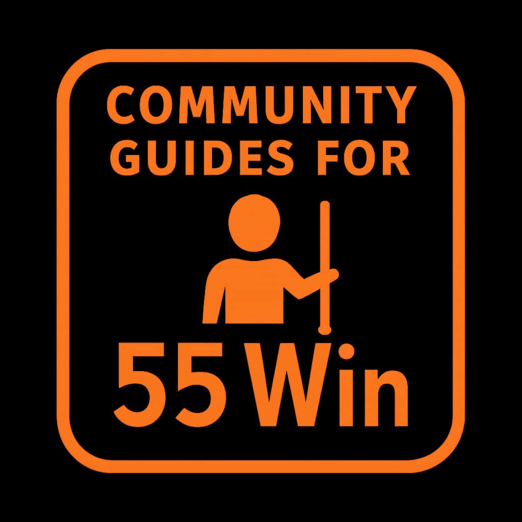 Icon representing the Community Guides for 55 Win.