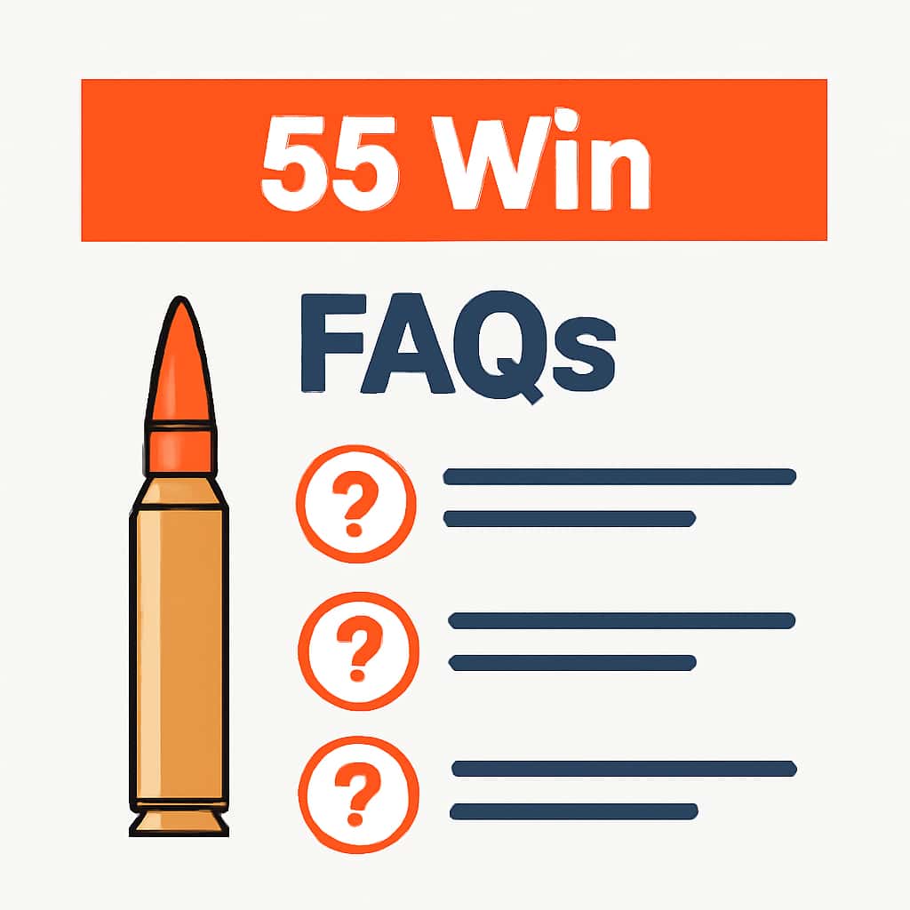 An educational illustration related to the 55 Win FAQs.