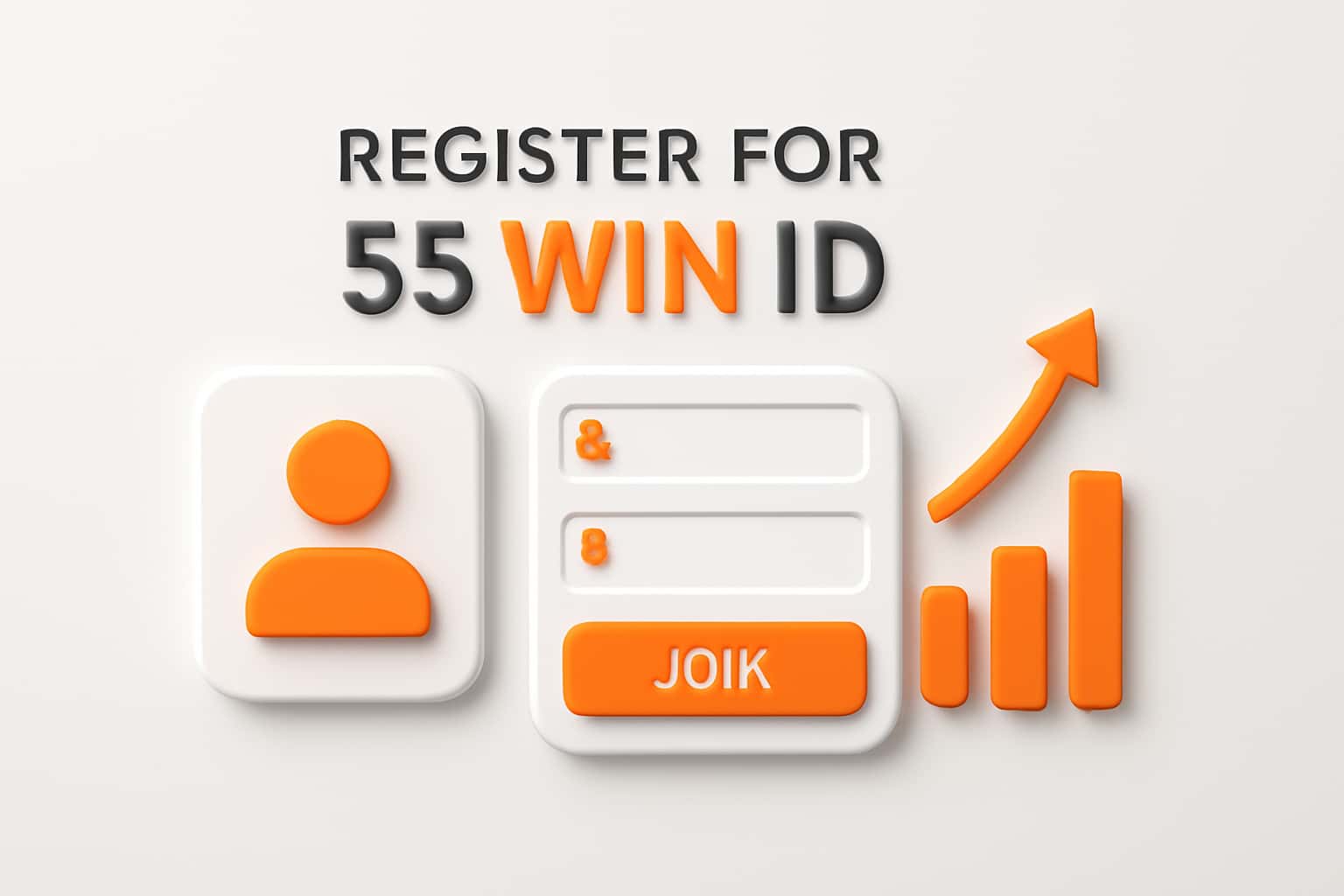 Register for 55 Win ID Interface
