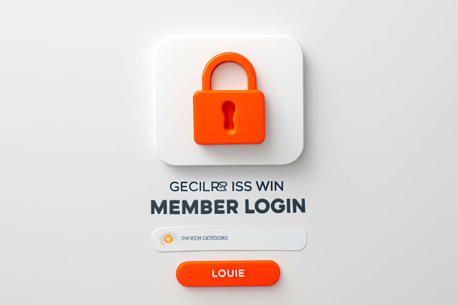 Secure 55 Win Member Login Interface