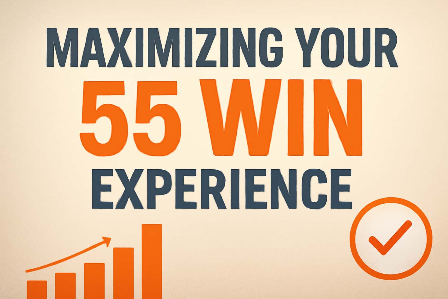 Informational scene depicting the 55 Win platform with key features highlighted.